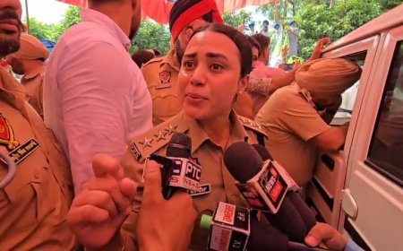 ਨਾਭਾ ‘ਚ DSP ਦੇ ਦਫਤਰ ਮੂਹਰੇ ਜ਼ਬਰਦਸਤ ਹੰਗਾਮਾ, ਪੁਲਿਸ ਤੇ ਕਿਸਾਨਾਂ ਵਿਚਾਲੇ ਹੋਈ ਝੜਪ