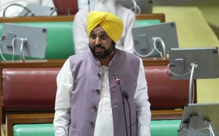 CM ਮਾਨ ਬੋਲੇ, ‘ਪੌਣੇ ਚਾਰ ਸਾਲਾਂ ਤੋਂ ਮੁੱਖ ਮੰਤਰੀ, ਪਰ ਇਕ ਰੁਪਏ ਦੀ ਰਿਸ਼ਵਤ ਦਾ ਦਾਗ ਨਹੀਂ..’