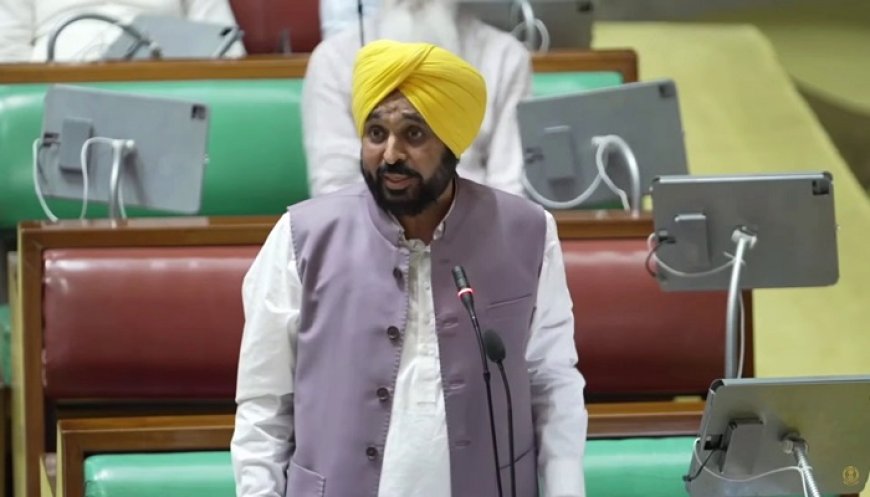 CM ਮਾਨ ਬੋਲੇ, ‘ਪੌਣੇ ਚਾਰ ਸਾਲਾਂ ਤੋਂ ਮੁੱਖ ਮੰਤਰੀ, ਪਰ ਇਕ ਰੁਪਏ ਦੀ ਰਿਸ਼ਵਤ ਦਾ ਦਾਗ ਨਹੀਂ..’
