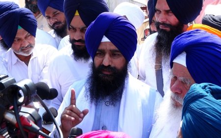 ਦਸਤਾਰਬੰਦੀ ਮਗਰੋਂ ਜਥੇਦਾਰ ਕੁਲਦੀਪ ਸਿੰਘ ਗੜਗੱਜ ਦੇ ਬੋਲ-‘ਮੈਂ ਹਮੇਸ਼ਾ ਪੰਥ ਦੀਆਂ ਰਵਾਇਤਾਂ ਤੇ ਅਸੂਲਾਂ ਮੁਤਾਬਕ ਚੱਲਾਂਗਾ’