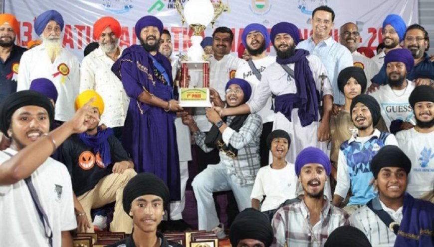 ਕੌਮੀ ਗੱਤਕਾ ਚੈਂਪੀਅਨਸ਼ਿਪ ‘ਚ ਪੰਜਾਬ ਦੇ ਖਿਡਾਰੀਆਂ ਨੇ ਮਾਰੀਆਂ ਮੱਲ੍ਹਾਂ, ਬਣੇ ਓਵਰਆਲ ਚੈਂਪੀਅਨ
