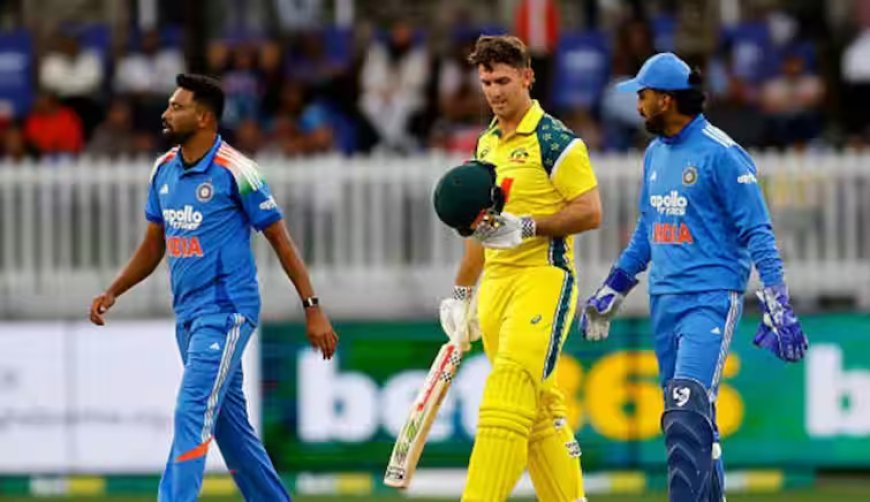IND vs Aus : ਆਸਟ੍ਰੇਲੀਆ ਨੇ ਭਾਰਤ ਨੂੰ 7 ਵਿਕਟਾਂ ਨਾਲ ਹਰਾਇਆ, ਸੀਰੀਜ ‘ਚ ਬਣਾਈ 1-0 ਦੀ ਬੜ੍ਹਤ