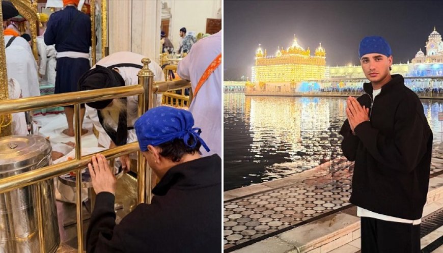 ਕ੍ਰਿਕਟਰ ਅਭਿਸ਼ੇਕ ਸ਼ਰਮਾ ਨੇ ਸ੍ਰੀ ਦਰਬਾਰ ਸਾਹਿਬ ‘ਚ ਟੇਕਿਆ ਮੱਥਾ, ਵਾਹਿਗੁਰੂ ਦਾ ਕੀਤਾ ਸ਼ੁਕਰਾਨਾ