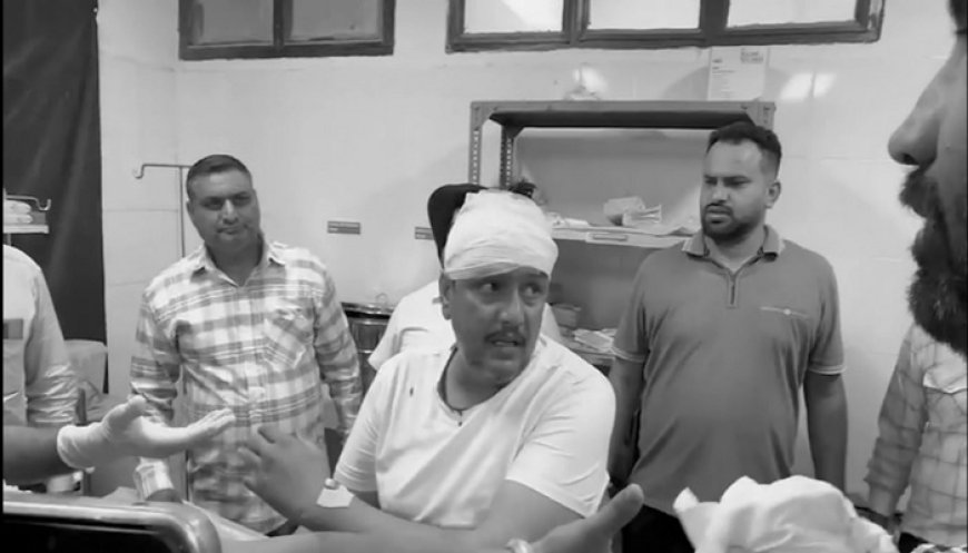 ਦਿਨ-ਦਿਹਾੜੇ ਵਿਆਹ ਸਮਾਗਮ ‘ਚ AAP ਲੀਡਰ ‘ਤੇ ਚੱਲੀਆਂ ਗੋਲੀਆਂ, PGI ਚੰਡੀਗੜ੍ਹ ਰੈਫਰ