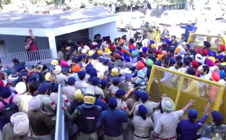 PU ‘ਚ ਭਖਿਆ ਮਾਹੌਲ! ਧੱਕਾ-ਮੁੱਕੀ ਮਗਰੋਂ ਖੋਲ੍ਹਿਆ ਗਿਆ ਯੂਨੀਵਰਸਿਟੀ ਦਾ ਗੇਟ, ਅੰਦਰ ਦਾਖਲ ਹੋਏ ਵਿਦਿਆਰਥੀ