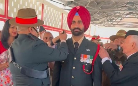 ਮਾਨਸਾ ਦੇ ਰਮਨਦੀਪ ਨੇ ਮੁੜ ਚਮਕਾਇਆ ਨਾਂਅ, ਭਾਰਤੀ ਫੌਜ ‘ਚ ਤਰੱਕੀਆਂ ਕਰਦਾ ਕਲਰਕ ਤੋਂ ਬਣਿਆ ਕੈਪਟਨ
