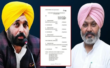 CM ਮਾਨ ਤੇ ਹਰਪਾਲ ਚੀਮਾ ਨੂੰ ਹਾਈਕੋਰਟ ਤੋਂ ਵੱਡੀ ਰਾਹਤ, ਚੰਡੀਗੜ੍ਹ ਧਰਨੇ ਨੂੰ ਲੈ ਕੇ ਦਰਜ ਹੋਈ FIR ਕੀਤੀ ਰੱਦ