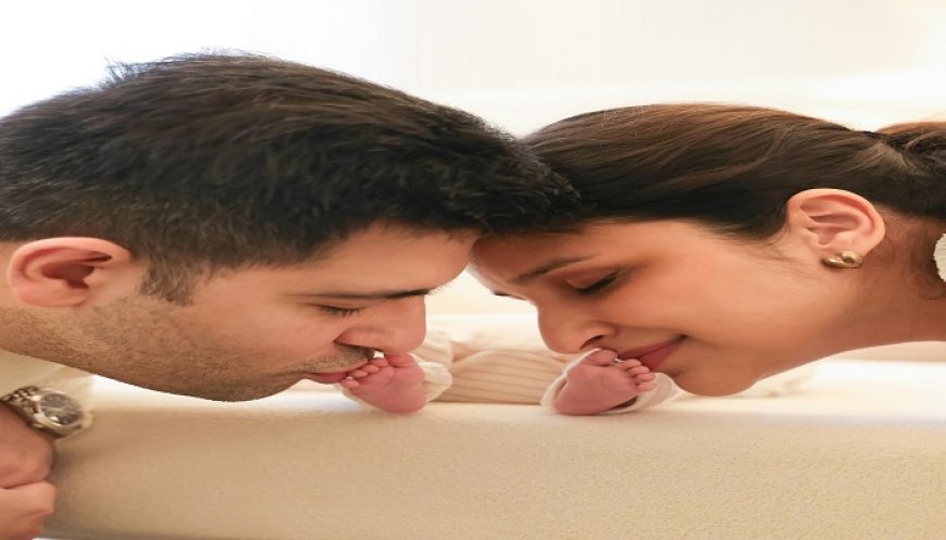 Raghav-Parineeti ਨੇ ਆਪਣੇ ਪੁੱਤ ਦੀ ਦਿਖਾਈ ਪਹਿਲੀ ਝਲਕ, ਲਾਡਲੇ ਦਾ ਨਾਂਅ ਰੱਖਿਆ ‘Neer’