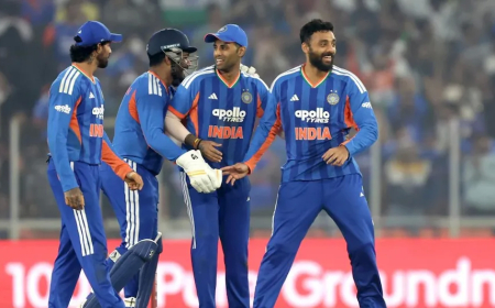 BCCI ਵੱਲੋਂ ਟੀ-20 ਵਿਸ਼ਵ ਕੱਪ 2026 ਲਈ ਭਾਰਤੀ ਟੀਮ ਦਾ ਐਲਾਨ, ਸ਼ੁਭਮਨ ਗਿੱਲ ਬਾਹਰ, ਈਸ਼ਾਨ ਕਿਸ਼ਨ ਦੀ ਹੋਈ ਐਂਟਰੀ