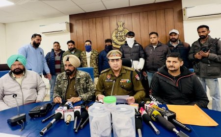 ਨਵਾਂਸ਼ਹਿਰ ਪੁਲਿਸ ਨੂੰ ਮਿਲੀ ਵੱਡੀ ਸਫ਼ਲਤਾ, ਵਾਰਦਾਤ ਨੂੰ ਅੰਜਾਮ ਦੇਣ ਜਾ ਰਹੇ 3 ਮੁਲਜ਼ਮਾਂ ਨੂੰ ਕੀਤਾ ਗ੍ਰਿਫ਼ਤਾਰ