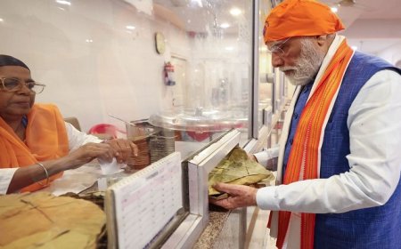 ਪ੍ਰਕਾਸ਼ ਉਤਸਵ : PM ਮੋਦੀ ਨੇ ਸ੍ਰੀ ਗੁਰੂ ਗੋਬਿੰਦ ਸਿੰਘ ਜੀ ਦੇ ਸਾਹਸ ਤੇ ਬਲਿਦਾਨ ਨੂੰ ਕੀਤਾ ਯਾਦ