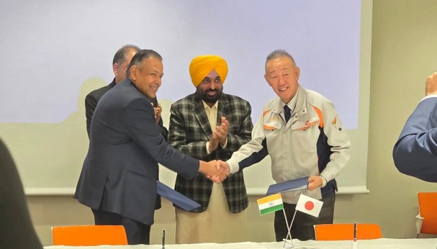 CM ਮਾਨ ਦੇ ਜਾਪਾਨ ਦੌਰੇ ਦਾ ਤੀਜਾ ਦਿਨ, ਪੰਜਾਬ ‘ਚ 900 ਕਰੋੜ ਦੇ ਨਿਵੇਸ਼ ਦਾ ਰਾਹ ਖੁੱਲ੍ਹਿਆ