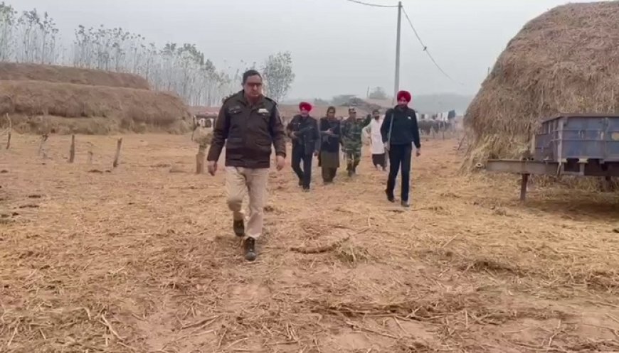 ਨਵੇਂ ਸਾਲ ਨੂੰ ਲੈ ਕੇ ਵਧਾਈ ਗਈ ਸੁਰੱਖਿਆ, ਪੰਜਾਬ ਪੁਲਿਸ ਤੇ BSF ਨੇ ਸਰਹੱਦ ‘ਤੇ ਚਲਾਇਆ ਸਰਚ ਆਪ੍ਰੇਸ਼ਨ