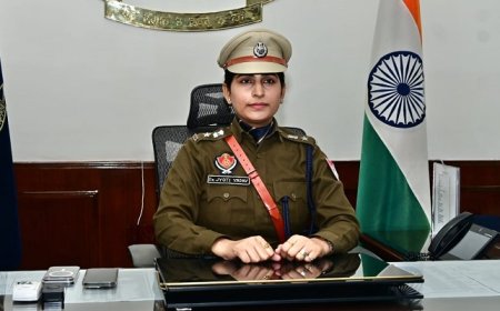 IPS ਡਾ. ਜਯੋਤੀ ਨੇ SSP ਬਠਿੰਡਾ ਵਜੋਂ ਸੰਭਾਲਿਆ ਅਹੁਦਾ, ਗਾਰਡ ਆਫ ਆਨਰ ਨਾਲ ਕੀਤਾ ਗਿਆ ਸਨਮਾਨਿਤ