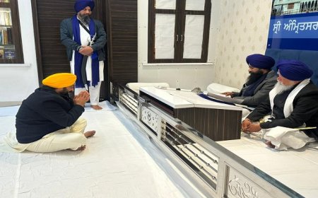 ਸ੍ਰੀ ਅਕਾਲ ਤਖ਼ਤ ਸਾਹਿਬ ਸਕੱਤਰੇਤ ਵਿਖੇ ਪੇਸ਼ ਹੋਏ CM ਮਾਨ, ਬਿਆਨਾਂ ਬਾਰੇ ਦਿੱਤਾ ਸਪਸ਼ਟੀਕਰਨ