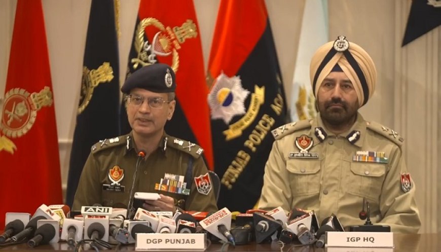 DGP ਗੌਰਵ ਯਾਦਵ ਨੇ ਸਾਲਾਨਾ ਰਿਪੋਰਟ ਕਾਰਡ ਕੀਤਾ ਪੇਸ਼, ਪ੍ਰੈੱਸ ਕਾਨਫਰੰਸ ਕਰ ਅਹਿਮ ਜਾਣਕਾਰੀ ਕੀਤੀ ਸਾਂਝੀ