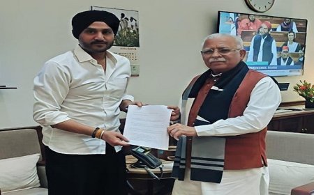 ਕੇਂਦਰੀ ਮੰਤਰੀ ਮਨੋਹਰ ਲਾਲ ਖੱਟਰ ਨੂੰ ਮਿਲੇ MP ਹਰਭਜਨ ਸਿੰਘ, ਤਲਵਾੜਾ ‘ਚ PGI ਸੈਟੇਲਾਈਟ ਖੋਲ੍ਹਣ ਬਾਰੇ ਕੀਤੀ ਚਰਚਾ