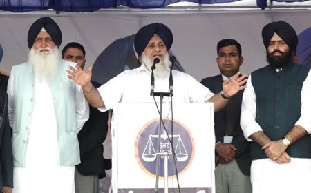 ‘ਸ਼੍ਰੋਮਣੀ ਅਕਾਲੀ ਦਲ ਦੀ ਸਰਕਾਰ ਆਉਣ ‘ਤੇ ਪੰਜਾਬ ‘ਚੋਂ ਗੈਂਗਸਟਰਵਾਦ ਨੂੰ ਜੜ੍ਹੋਂ ਕਰਾਂਗੇ ਖਤਮ”: ਸੁਖਬੀਰ ਬਾਦਲ