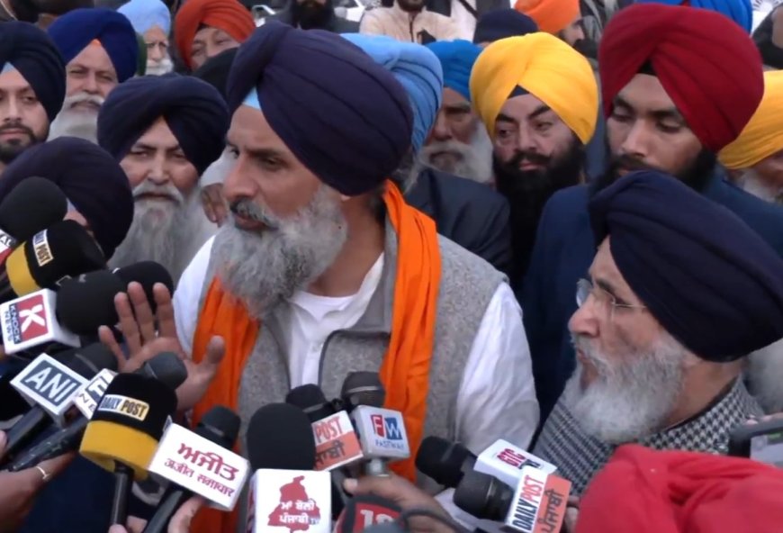 ਜੇਲ੍ਹ ’ਚੋਂ ਬਾਹਰ ਆਉਣ ਮਗਰੋਂ ਗੁਰੂਘਰ ਨਤਮਸਤਕ ਹੋਏ ਮਜੀਠੀਆ, ਗੁਰੂ ਪਾਤਸ਼ਾਹ ਦਾ ਕੀਤਾ ਸ਼ੁਕਰਾਨਾ