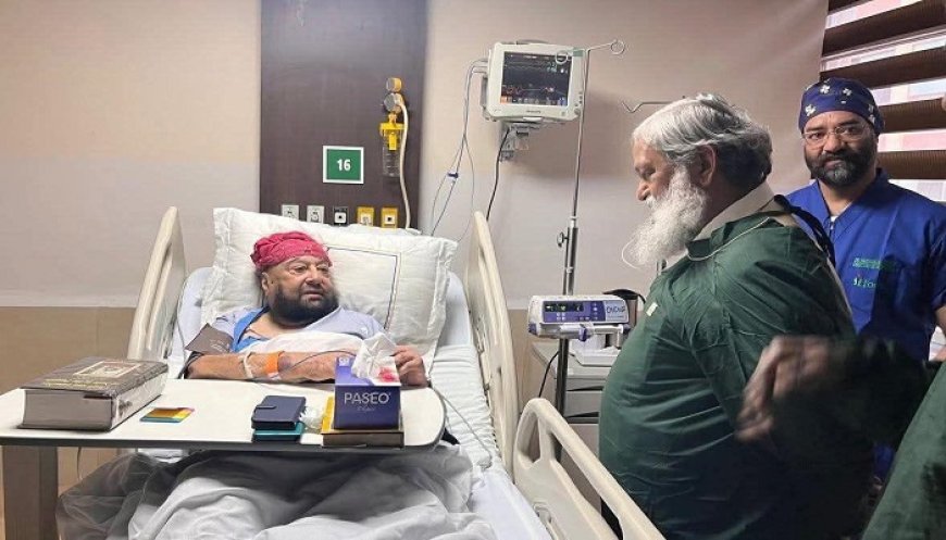 ਕੈਪਟਨ ਅਮਰਿੰਦਰ ਸਿੰਘ ਹਸਪਤਾਲ ‘ਚ ਦਾਖ਼ਲ, ਪਤਾ ਲੈਣ ਪਹੁੰਚੇ ਹਰਿਆਣਾ ਦੇ ਮੰਤਰੀ ਅਨਿਲ ਵਿਜ