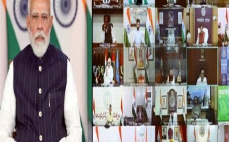 PM ਮੋਦੀ ਵਲੋਂ ਪੱਛਮੀ ਏਸ਼ੀਆ ਟਕਰਾਅ 'ਤੇ ਵੀਡੀਓ ਕਾਨਫ਼ਰੰਸਿੰਗ ਰਾਹੀਂ ਮੁੱਖ ਮੰਤਰੀਆਂ ਨਾਲ ਮੀਟਿੰਗ