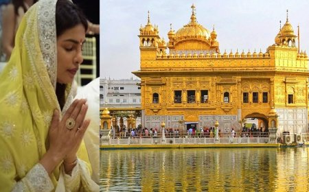 ਸ੍ਰੀ ਦਰਬਾਰ ਸਾਹਿਬ ਨਤਮਸਤਕ ਹੋਈ ਅਦਾਕਾਰਾ ਪ੍ਰਿਯੰਕਾ ਚੋਪੜਾ, ਲੰਗਰ ਹਾਲ ‘ਚ ਕੀਤੀ ਸੇਵਾ