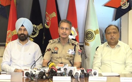 BJP ਦਫ਼ਤਰ ਧਮਾਕੇ ਮਾਮਲੇ ‘ਚ 2 ਮੁੱਖ ਮੁਲਜ਼ਮ ਗ੍ਰਿਫਤਾਰ, DGP ਨੇ ਦੱਸੀ ਕਿਵੇਂ ਹੋਈ ਸੀ ਪਲਾਨਿੰਗ