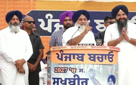 ਸੁਖਬੀਰ ਸਿੰਘ ਬਾਦਲ ਨੇ ਵਿਧਾਨ ਸਭਾ ਚੋਣਾਂ ਲਈ ਤਲਵੰਡੀ ਸਾਬੋ ਤੋਂ ਰਵੀਪ੍ਰੀਤ ਸਿੰਘ ਸਿੱਧੂ ਨੂੰ ਐਲਾਨਿਆ ਉਮੀਦਵਾਰ