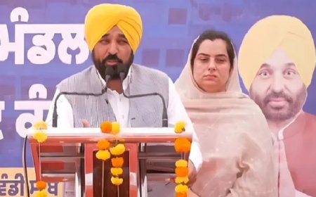 ‘ਪੰਜਾਬ ਦੇ ਕਿਸਾਨਾਂ ਨੂੰ ਵੱਡੀ ਰਾਹਤ, ਕੇਂਦਰ ਨੇ ਬਾਰਡਰ ਦੀ ਤਾਰ ਅੱਗੇ ਕਰਨ ਦੀ ਮੰਗ ਮੰਨੀ’ : CM ਮਾਨ