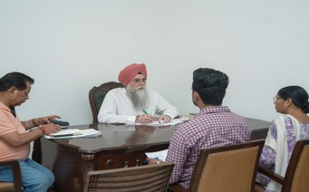 ਸਪੀਕਰ ਕੁਲਤਾਰ ਸਿੰਘ ਸੰਧਵਾ ਨੇ ਅੱਜ ਕੋਟਕਪੂਰਾ ਸਥਿਤ ਦਫ਼ਤਰ ਵਿਖੇ ਕੀਤੀ ਮੀਟਿੰਗ