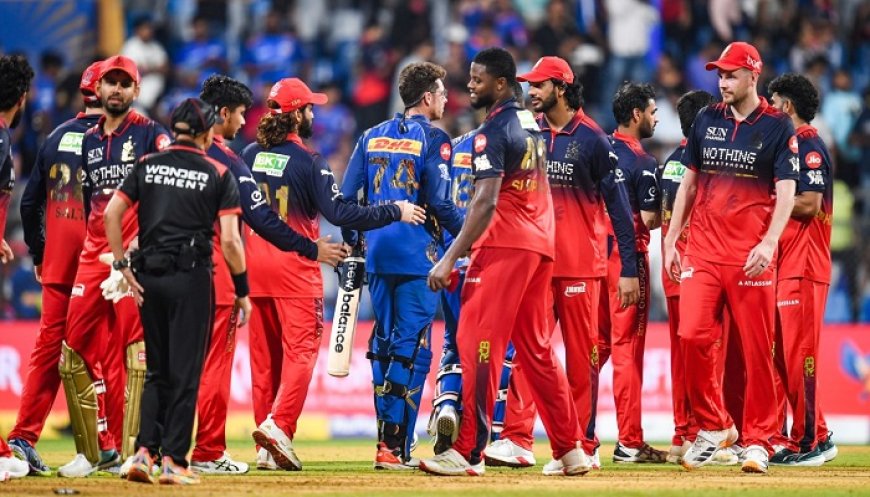 IPL 2026: ਲਗਾਤਾਰ ਤੀਜਾ ਮੈਚ ਹਾਰੀ ਮੁੰਬਈ ਇੰਡੀਅਨਜ਼, RCB ਨੇ ਵਾਨਖੇੜੇ ‘ਚ ਦਰਜ ਕੀਤੀ ਸ਼ਾਨਦਾਰ ਜਿੱਤ