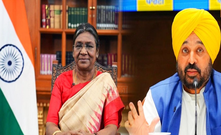 5 ਮਈ ਨੂੰ ਰਾਸ਼ਟਰਪਤੀ ਮੁਰਮੂ ਨੂੰ ਮਿਲਣਗੇ CM ਮਾਨ, ‘ਆਪ’ ਦੇ ਬਾਗੀ ਸਾਂਸਦਾਂ ਦੇ ਮੁੱਦੇ ‘ਤੇ ਕਰਨਗੇ ਚਰਚਾ