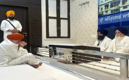 ਸ੍ਰੀ ਅਕਾਲ ਤਖ਼ਤ ਸਾਹਿਬ ਵਿਖੇ ਸਪੀਕਰ ਸੰਧਵਾਂ ਨੇ ਦਿੱਤਾ ਸਪੱਸ਼ਟੀਕਰਨ, ਬੋਲੇ- “ਸ੍ਰੀ ਗੁਰੂ ਗ੍ਰੰਥ ਸਾਹਿਬ ਜੀ ਸਾਡੇ ਇਸ਼ਟ”