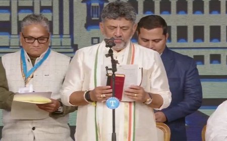 DK Shivakumar ਬਣੇ ਕਰਨਾਟਕ ਦੇ ਨਵੇਂ ਮੁੱਖ ਮੰਤਰੀ, PM ਮੋਦੀ ਨੇ ਦਿੱਤੀ ਵਧਾਈ