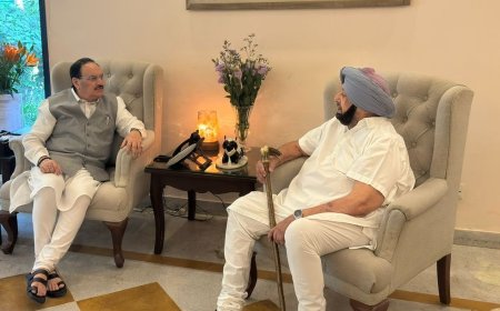 ਕਾਂਗਰਸ ‘ਚ ਸ਼ਾਮਲ ਹੋਣ ਦੀਆਂ ਅਟਕਲਾਂ ਵਿਚਾਲੇ ਅਮਿਤ ਸ਼ਾਹ ਤੇ ਨੱਡਾ ਨੂੰ ਮਿਲੇ ਕੈਪਟਨ ਅਮਰਿੰਦਰ ਸਿੰਘ