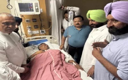 ਰਵਨੀਤ ਬਿੱਟੂ ਤੇ ਸਾਂਪਲਾ ਪਹੁੰਚੇ ਹਸਪਤਾਲ, ਮਨੋਰੰਜਨ ਕਾਲੀਆ ਦਾ ਜਾਣਿਆ ਹਾਲ, ਬੀਤੇ ਦਿਨ ਹੋਏ ਸਨ ਬੇਹੋਸ਼