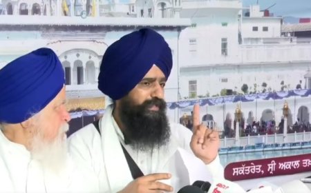 87 ਮੰਤਰੀਆਂ ਤੇ ਵਿਧਾਇਕਾਂ ਦੀ ਪੇਸ਼ੀ ਮਗਰੋਂ ਜਥੇਦਾਰ ਗੜਗੱਜ ਦਾ ਵੱਡਾ ਬਿਆਨ ਆਇਆ ਸਾਹਮਣੇ