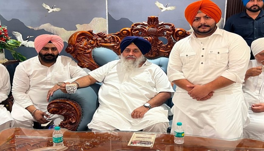 ਸੁਖਬੀਰ ਬਾਦਲ ਤੇ ਹਰਮੀਤ ਸਿੰਘ ਪਠਾਣਮਾਜਰਾ ਵਿਚਕਾਰ ਹੋਈ ਮੁਲਾਕਾਤ, ਪੰਜਾਬ ਦੀ ਸਿਆਸਤ ‘ਚ ਛਿੜੀ ਨਵੀਂ ਚਰਚਾ