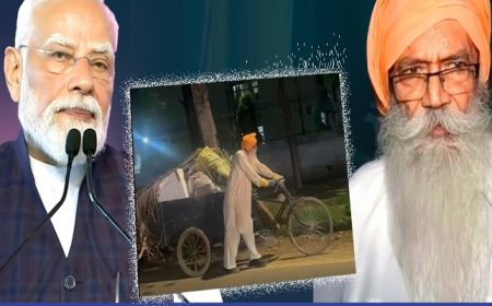 PM ਮੋਦੀ ਨੇ ਸੇਵਾਮੁਕਤ IAS ਇੰਦਰਜੀਤ ਸਿੱਧੂ ਦੀ ਕੀਤੀ ਤਾਰੀਫ਼, ਭਾਵੁਕ ਹੋਏ Broom Warrior
