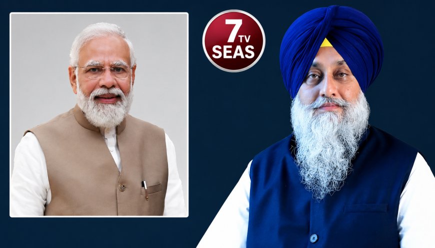 ਸੁਖਬੀਰ ਬਾਦਲ ਨੇ PM ਮੋਦੀ ਨਾਲ ਕੀਤੀ ਮੁਲਾਕਾਤ, ਗਠਜੋੜ ਨੂੰ ਲੈ ਕੇ ਪੰਜਾਬ ‘ਚ ਭਖੀ ਸਿਆਸਤ