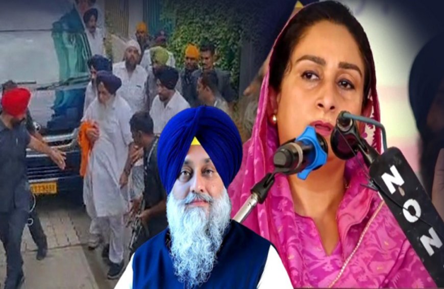 “ਸੁਖਬੀਰ ਬਾਦਲ ਕਿਸੇ ਤੋਂ ਦੱਬਣ ਵਾਲੇ ਨਹੀਂ…’- ਹਮਲੇ ਬਾਰੇ ਗੱਲ ਕਰਦੇ ਸਮੇਂ ਭਾਵੁਕ ਹੋਈ MP ਹਰਸਿਮਰਤ ਬਾਦਲ