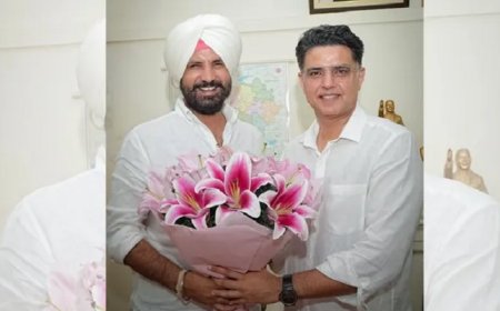 ਨਵੇਂ ਇੰਚਾਰਜ ਸਚਿਨ ਪਾਇਲਟ ਨੂੰ ਮਿਲੇ ਰਾਜਾ ਵੜਿੰਗ, ਰਾਹੁਲ ਗਾਂਧੀ ਦੇ ਦੌਰੇ ਤੋਂ ਪਹਿਲਾਂ ਆ ਸਕਦੇ ਨੇ ਪੰਜਾਬ!