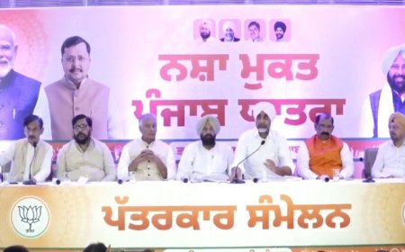 BJP ਵੱਲੋਂ ਨਸ਼ਾ ਮੁਕਤ ਪੰਜਾਬ ਯਾਤਰਾ ਦਾ ਐਲਾਨ, 117 ਸੀਟਾਂ ਕਰੇਗੀ ਕਵਰ, 4 ਥਾਵਾਂ ਤੋਂ ਸ਼ੁਰੂਆਤ