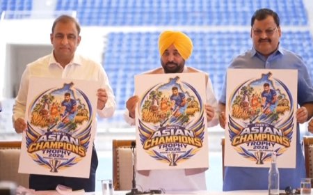 CM ਮਾਨ ਨੇ ਏਸ਼ੀਅਨ ਹਾਕੀ ਚੈਂਪੀਅਨਜ਼ ਟਰਾਫ਼ੀ ਦਾ ਸ਼ਡਿਊਲ ਕੀਤਾ ਜਾਰੀ, 26 ਅਕਤੂਬਰ ਤੋਂ 4 ਨਵੰਬਰ ਤੱਕ ਹੋਵੇਗਾ ਟੂਰਨਾਮੈਂਟ
