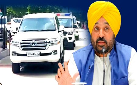 ਹਰਪਾਲ ਚੀਮਾ ਨਾਲ ਦਿੱਲੀ ਪਹੁੰਚੇ CM ਮਾਨ, ਪੋਲੀਟੀਕਲ ਅਫੇਅਰਜ਼ ਕਮੇਟੀ ਦੀ ਹੋਣ ਜਾ ਰਹੀ ਹੈ ਅਹਿਮ ਮੀਟਿੰਗ