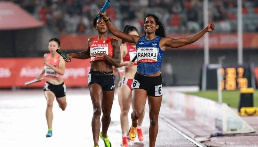 ਭਾਰਤੀ ਮਹਿਲਾ ਟੀਮ ਨੇ 4X400 ਮੀਟਰ ਰਿਲੇਅ ‘ਚ ਰਚਿਆ ਇਤਿਹਾਸ, ਭਾਰਤ ਦੀ ਝੋਲੀ ਆਇਆ 6ਵਾਂ ਗੋਲਡ
