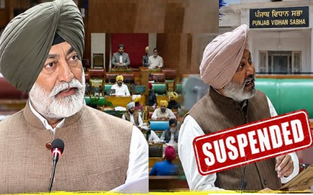MLA ਸੁਖਪਾਲ ਖਹਿਰਾ ਨੂੰ ਸੈਸ਼ਨ ਤੋਂ ਕੀਤਾ ਗਿਆ ਸਸਪੈਂਡ, ਵਿਧਾਨ ਸਭਾ ਦੀ ਮਰਿਆਦਾ ਭੰਗ ਕਰਨ ਦੇ ਲੱਗੇ ਇਲਜ਼ਾਮ