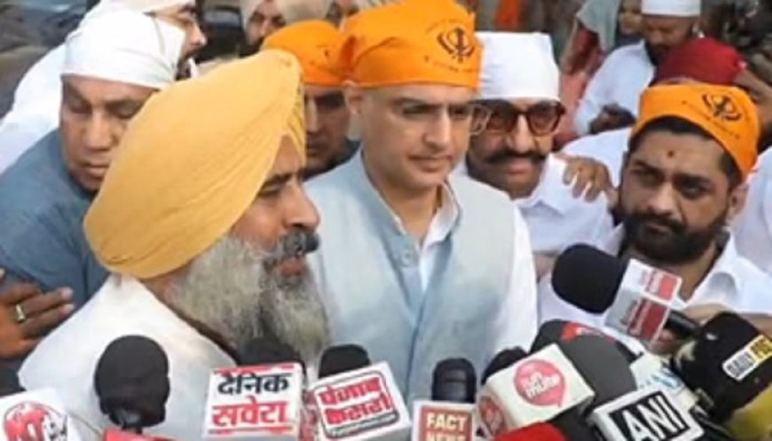 ਸੂਬਾ ਕਾਂਗਰਸ ਦੇ ਨਵੇਂ ਪ੍ਰਧਾਨ ਪਰਗਟ ਸਿੰਘ ਦਾ ਸ਼ਕਤੀ ਪ੍ਰਦਰਸ਼ਨ, ਸਚਿਨ ਪਾਇਲਟ ਨੇ ਡਰਾਈਵ ਕੀਤੀ ਕਾਰ