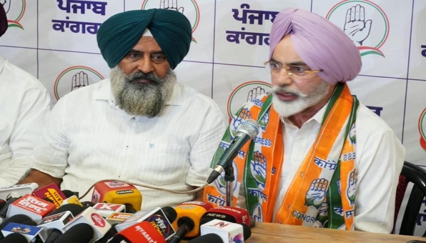 ਮਨਜੀਤ ਸਿੰਘ ਸਿੱਧੂ ਕਾਂਗਰਸ ‘ਚ ਹੋਏ ਸ਼ਾਮਲ, ਪਰਗਟ ਸਿੰਘ ਨੇ ਪਾਰਟੀ ‘ਚ ਕਰਵਾਈ ਸ਼ਮੂਲੀਅਤ